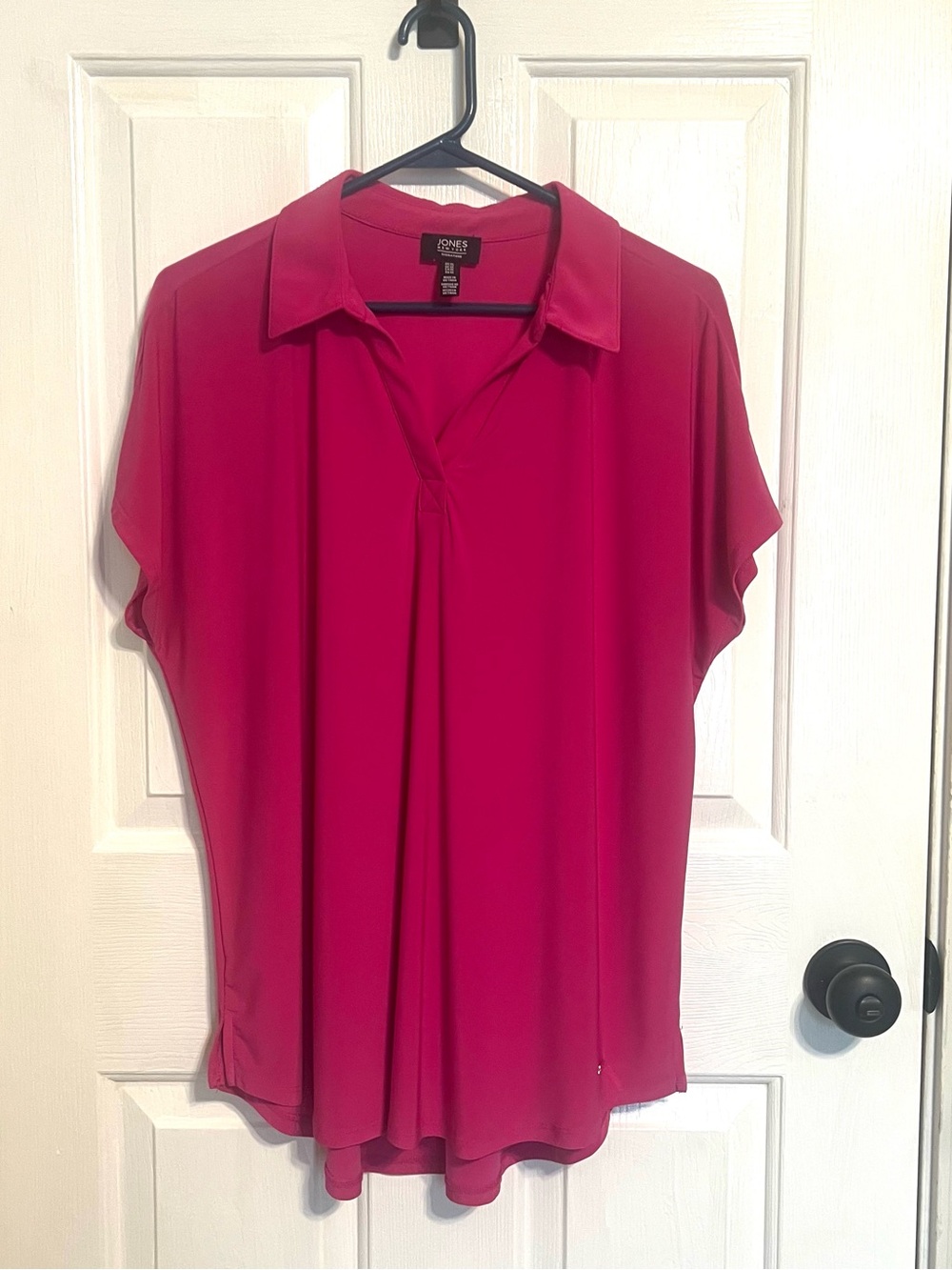 Jones New York Signature Women’s XL Pink Golf Polo  Performance Top